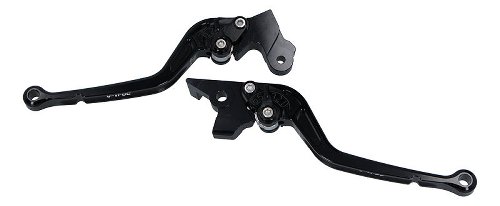 Moto Guzzi Brake-clutch lever kit long, black-black - V7 II