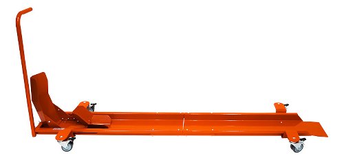 SD-TEC riel de maniobra de moto, con basculante, anaranjado