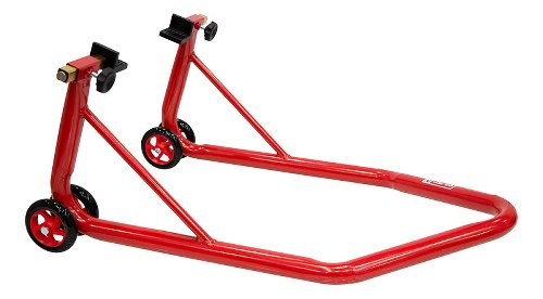 SD-TEC Assembly stand for rear wheel, universal, red