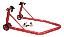 SD-TEC Assembly stand for rear wheel, universal, red