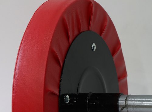 SD-TEC Tabouret d'atelier, réglable en hauteur, rouge, avec