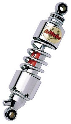 Bitubo Shock absorber kit spring with chrome cap - Moto