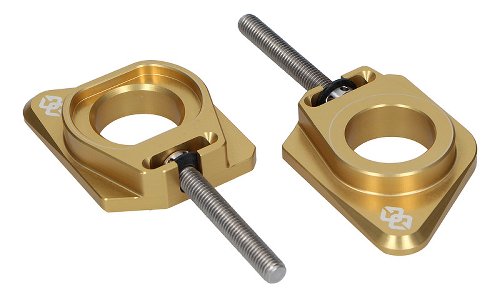 Yamaha Gilles Tooling AXB Achsblock, gold eloxiert - 1000