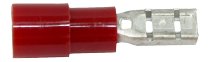 Control lamp plug-in contact, 2,8mm red (0,5 - 1,5 mm²)