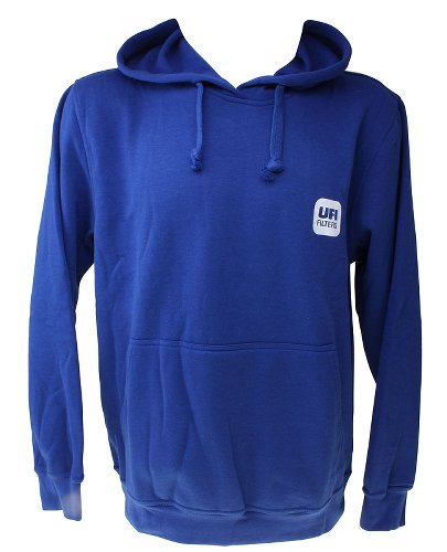 UFI Kapuzenpullover, blau - Größe XL