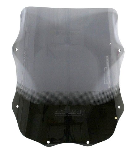 MRA Fairing screen, touring, smoke grey - Moto Guzzi 1000,