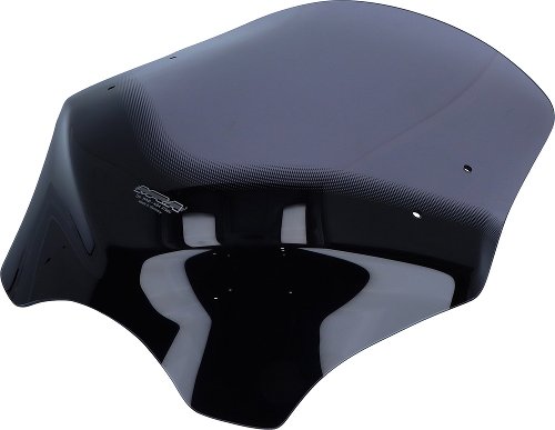 MRA Windscreen V-Flow, grey, with homologation - Aprilia