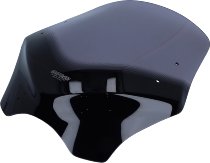 MRA Windscreen V-Flow, grey, with homologation - Aprilia