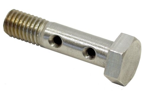 Banjo bolt M8x1,25 double, for oil pressure kit