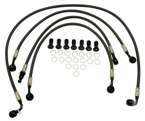 Fren Tubo brake hoses set, type 4 - Moto Guzzi Daytona RS,