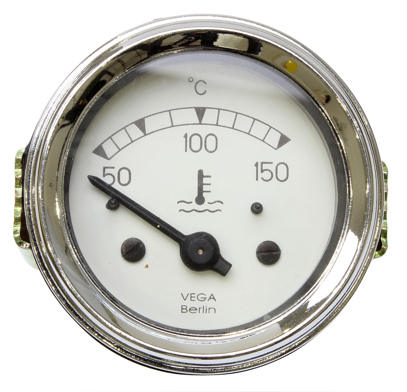 Vega® Manometer, Wassertemperatur 20 – 150 °C, digitale Anzeige