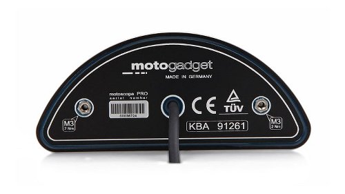 motogadget motoscope pro, noir