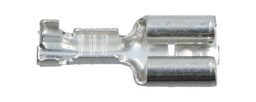 Flachsteckhülse 6,3mm, unisoliert