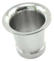 Intake funnel, M48 x 1,25, 70 mm, without mesh, aluminium,
