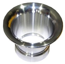 Inlet horn aluminium polished for PHBH carburettor without