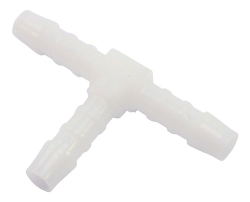 Connecteur du tuyau de carburant forme-T 5mm plastique