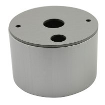 Instr.-Vaso Alu 100mm, 67mm compl. plata