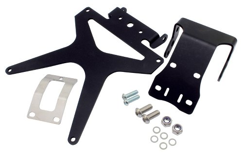 Moto Guzzi Licence plate bracket black without LED - 1100