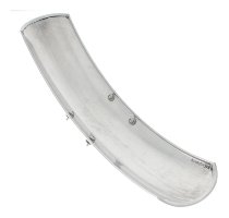 MAS Aluminium front mudguard, short, polished - Moto Guzzi