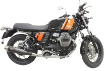 MAS Protezioni iniettori alluminio luci. - Moto Guzzi  V7