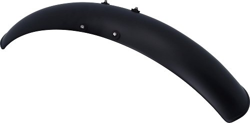 MAS Schutzblech vorne, Aluminium, kurz, schwarz, matt - Moto