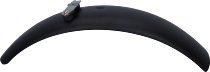 MAS Mudguard front, aluminium, black, matt, with supports -