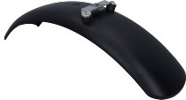 MAS Mudguard front, aluminium, black, matt, with supports -