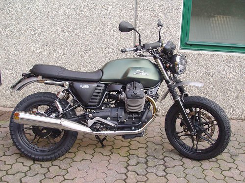 Millepercento Kotflügel vorne hoch, Aluminium - Moto Guzzi