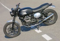 Millepercento Kotflügel hinten, Aluminium matt - Moto Guzzi