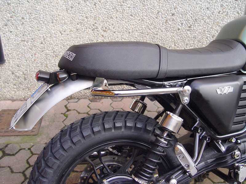 Millepercento Kotflügel hinten, Aluminium matt - Moto Guzzi V7 I+