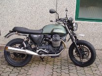 Millepercento Kotflügel hinten, Aluminium matt - Moto Guzzi