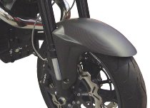 Millepercento Mudguard, carbon front, unpainted - Moto Guzzi