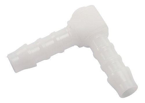 Connecteur du tuyau de carburant forme-L 6mm plastique