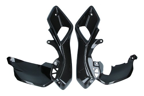 CarbonAttack Side fairing kit lower glossy - BMW R 1200 GS