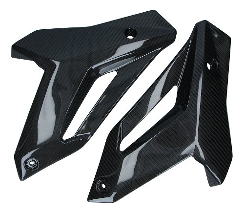 CarbonAttack Side fairing kit bugspoiler glossy - BMW S 1000