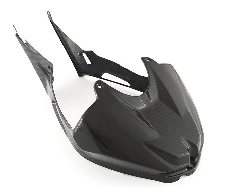 CarbonAttack Fuel tank cover upper with pillion cover glossy