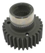 Moto Guzzi clutch wheel, fine-toothed, 1 piece - large
