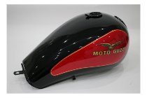 Réservoir de carburant Moto Guzzi, rouge/noir - 1100