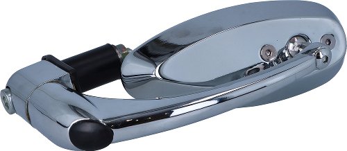 FAR Spiegel Lenkel, Chrom, links und rechts, L100, H140mm
