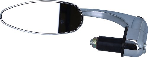 FAR Spiegel Lenkel, Chrom, links und rechts, L100, H140mm