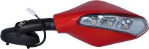 FAR Spiegel links mit LED rot - DUCATI Panigale 1299 959