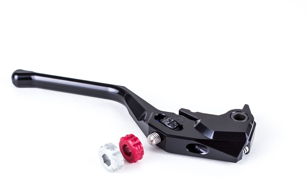 Gilles Front brake lever, adjustable, black with
