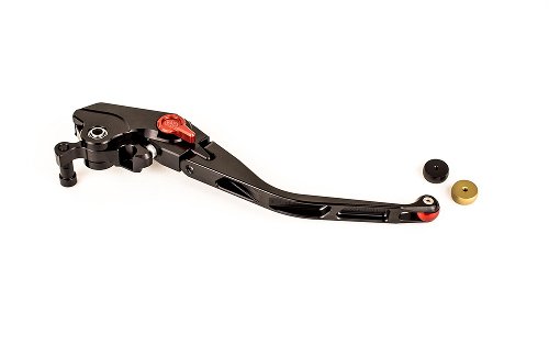 Gilles brake lever, maximum, black - Aprilia RSV4,