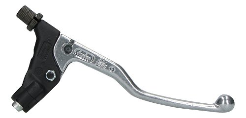 Tommaselli Clutch lever complete, aluminum, polished, - Moto