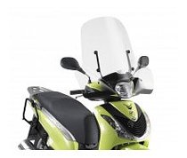 GIVI windshield, transparent, with ABE/edge protection -