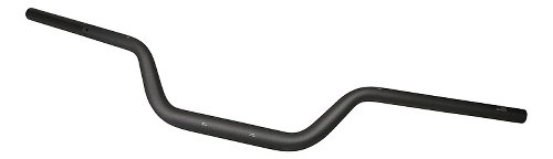 Ducati Handlebar, black - 1200 Multistrada Enduro, Pro,