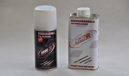 MWR Air filter spray, 150ml & air filter cleaner, 250ml