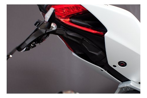 Evotech License plate holder, black - Ducati 959 Panigale