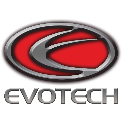 Evotech Kit 6 nuts for sprocket, M10x1.25, silver