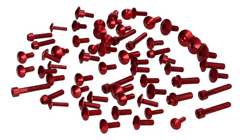Evotech Panel screws, red - Ducati 1200 Multistrada / S